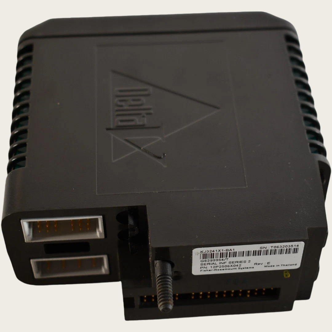 s-l1600 (3) EMERSON DeltaV KJ3241X1-BA1 Redundant serial interface card - Image 1
